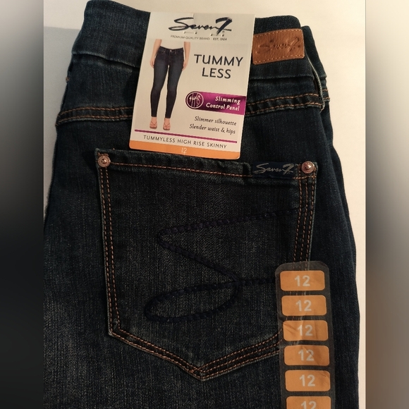 Seven7 Women's Skinny Jeans / Size 12 - Picture 1 of 10
